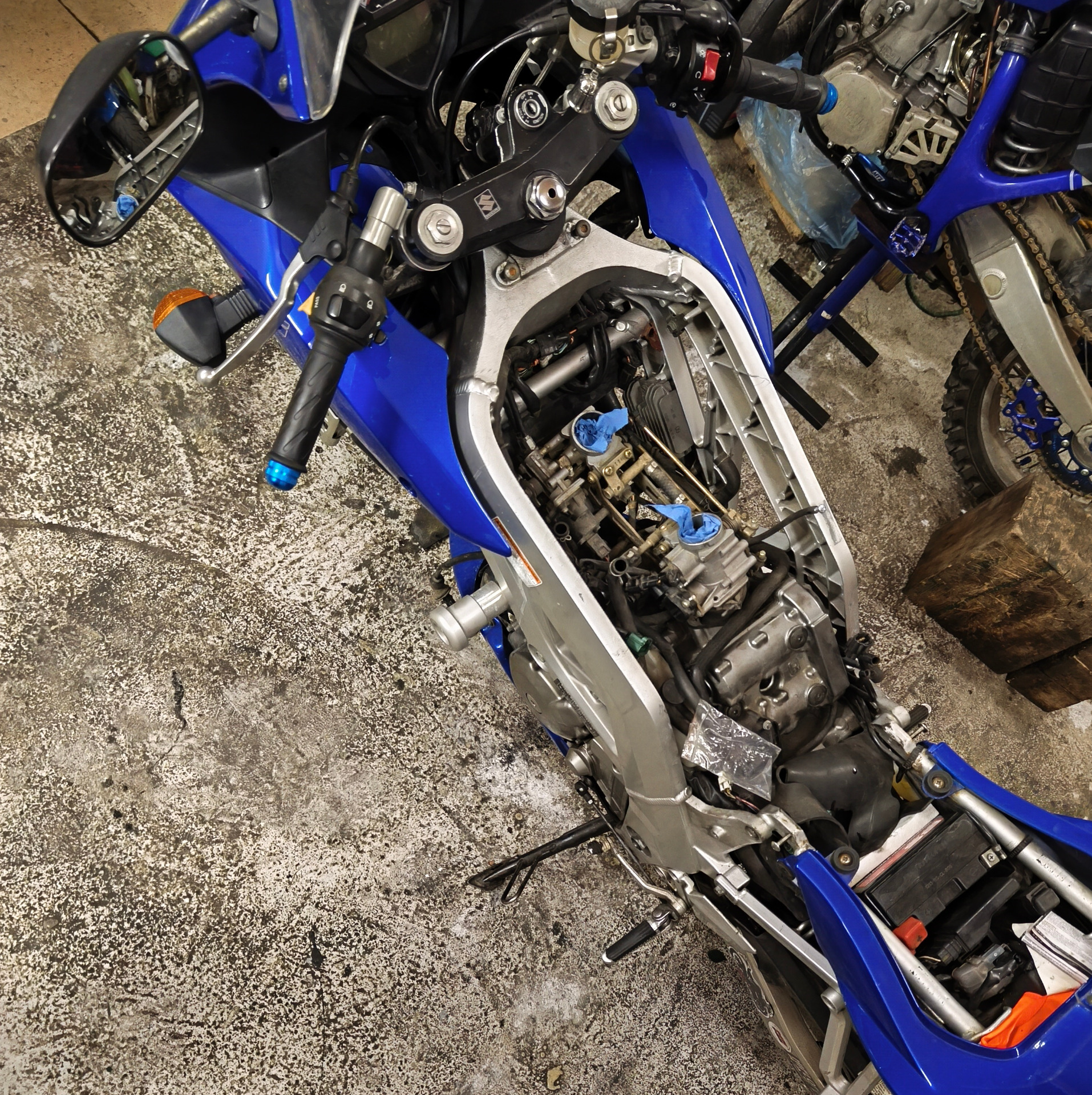 Pravidelný servis na Suzuki SV 650 2004